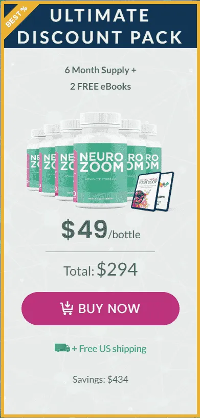 Neurozoom - 3 bottle pack